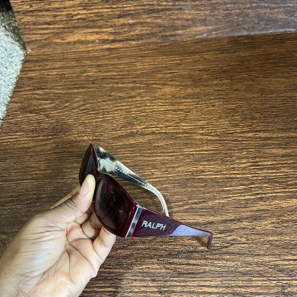 Ralph Lauren Sunglass Eyeglass Frames 54 16 130 Wine Red